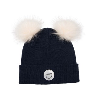 Viking merino vilnos kepurė mėlyna 54-56 cm